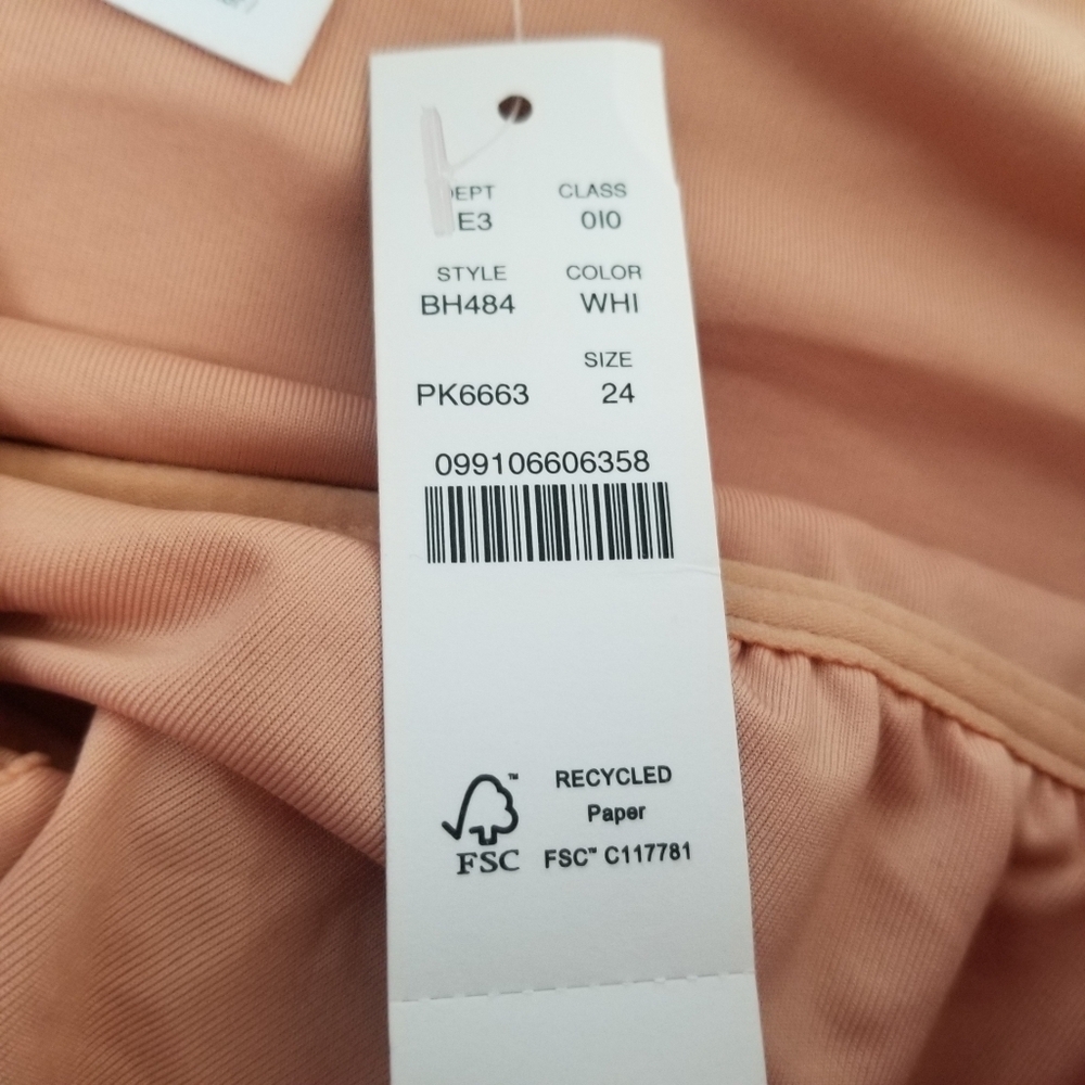 J Crew Ribbed One Strap One Piece Swimsuit Plus Size 24 NWT - Picture 6 of 9